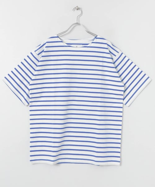 URBAN RESEARCH Sonny Label(アーバンリサーチサニーレーベル)の「マリンボーダーバスクTシャツ(その他・メンズ・オフ×レッド/オフ×ブルー/オフ×ブラウン・M/L)」の11枚目の写真