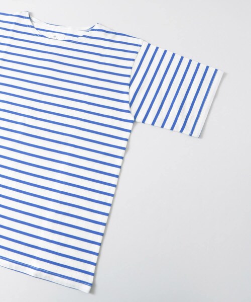 URBAN RESEARCH Sonny Label(アーバンリサーチサニーレーベル)の「マリンボーダーバスクTシャツ(その他・メンズ・オフ×レッド/オフ×ブルー/オフ×ブラウン・M/L)」の13枚目の写真