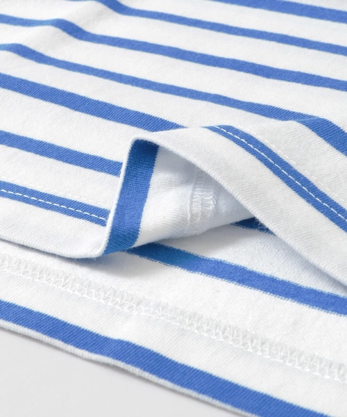 URBAN RESEARCH Sonny Label(アーバンリサーチサニーレーベル)の「マリンボーダーバスクTシャツ(その他・メンズ・オフ×レッド/オフ×ブルー/オフ×ブラウン・M/L)」の15枚目の写真