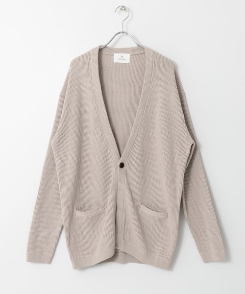 URBAN RESEARCH Sonny Label(アーバンリサーチサニーレーベル)の「ワッフル1ボタンカーディガン(その他・メンズ・ミックスネイビー/ブラック/グレージュ・M/L)」の12枚目の写真