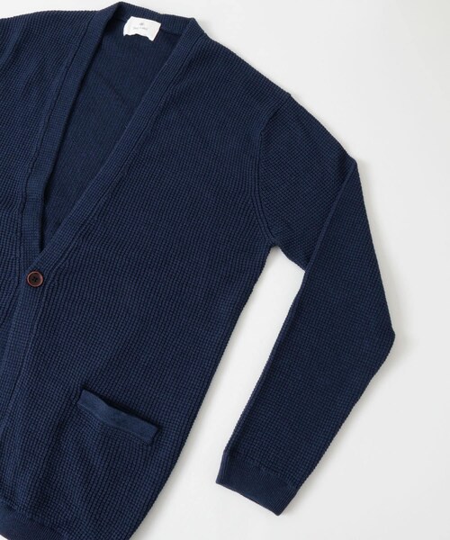 URBAN RESEARCH Sonny Label(アーバンリサーチサニーレーベル)の「ワッフル1ボタンカーディガン(その他・メンズ・ミックスネイビー/ブラック/グレージュ・M/L)」の13枚目の写真