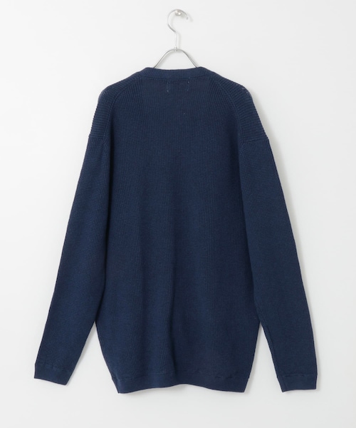 URBAN RESEARCH Sonny Label(アーバンリサーチサニーレーベル)の「ワッフル1ボタンカーディガン(その他・メンズ・ミックスネイビー/ブラック/グレージュ・M/L)」の15枚目の写真