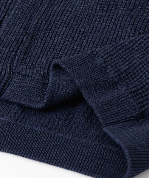 URBAN RESEARCH Sonny Label(アーバンリサーチサニーレーベル)の「ワッフル1ボタンカーディガン(その他・メンズ・ミックスネイビー/ブラック/グレージュ・M/L)」の16枚目の写真