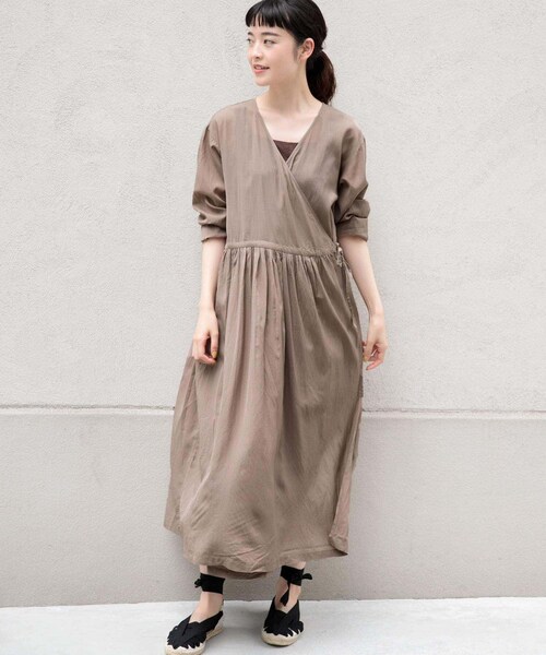 かぐれ（カグレ）の「ラップギャザーワンピース（）」 - WEAR