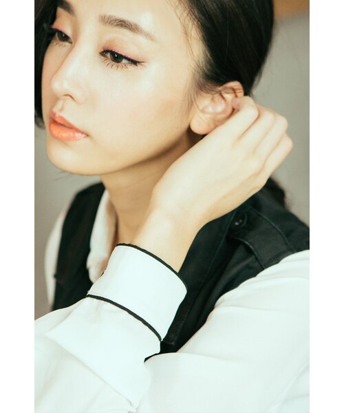 ORENDA（オレンダ）の「都會感修身風衣洋裝（ワンピース/ドレス・レディース・卡其/黑・S/M/L）」の13枚目の写真