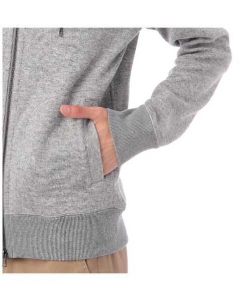 TAKEO KIKUCHI（タケオキクチ）の「W/Ac接結天竺スタンドカラーパーカー（スウェット・パーカー・メンズ・グレー系/グリーン系/ネイビー系・M/L/LL/3L）」の8枚目の写真