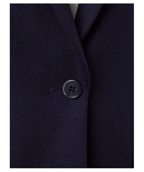 DRWCYS（ドロシーズ）の「二重織メルトンチェスターコート（ジャケット/アウター・レディース・ブラック/キャメル/ネイビー・M）」の8枚目の写真