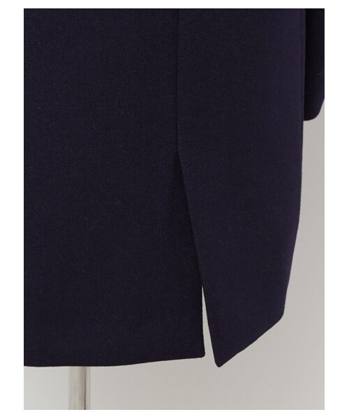 DRWCYS（ドロシーズ）の「二重織メルトンチェスターコート（ジャケット/アウター・レディース・ブラック/キャメル/ネイビー・M）」の11枚目の写真