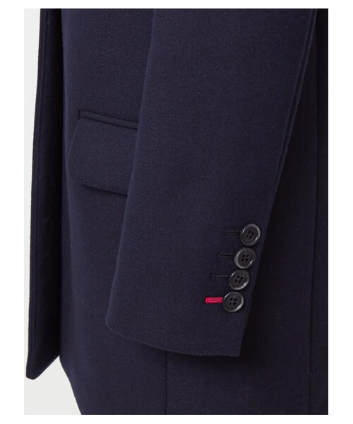 DRWCYS（ドロシーズ）の「二重織メルトンチェスターコート（ジャケット/アウター・レディース・ブラック/キャメル/ネイビー・M）」の9枚目の写真