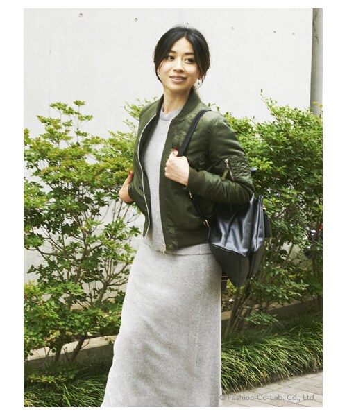 DRWCYS（ドロシーズ）の「カシミヤ混ショートハイネックPO（トップス・レディース・グレー/ホワイト/ベージュ/ネイビー・M）」の8枚目の写真