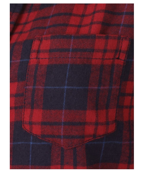 DRWCYS（ドロシーズ）の「コットンチェックシャツ（トップス・レディース・レッド/グリーン/ネイビー・M）」の9枚目の写真