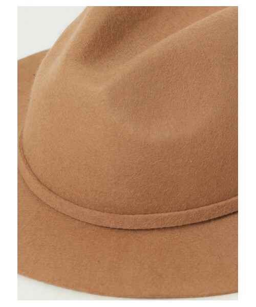 DRWCYS(ドロシーズ)の「フェルト中折れHAT(ファッション雑貨・レディース・ブラック/レッド/ブラウン/ベージュ・F)」の6枚目の写真