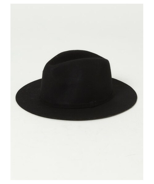 DRWCYS(ドロシーズ)の「フェルト中折れHAT(ファッション雑貨・レディース・ブラック/レッド/ブラウン/ベージュ・F)」の1枚目の写真