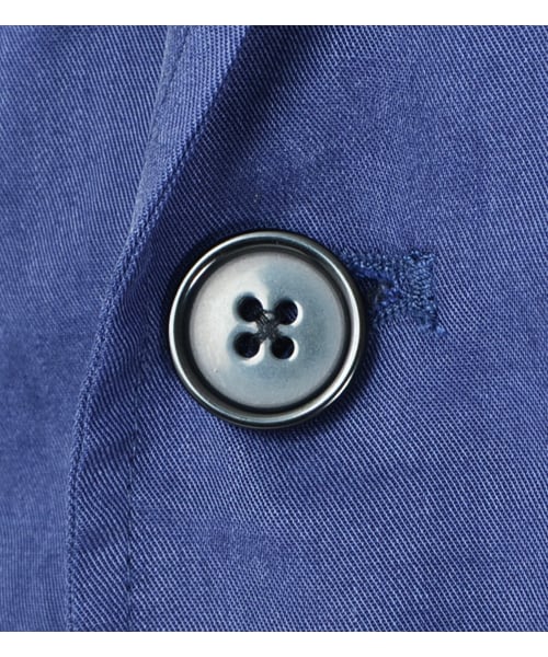 KATHARINE HAMNETT LONDON (キャサリンハムネットロンドン)の「TENCEL LONG JACKET(ジャケット/アウター・メンズ・ブラック/ブルー・M/L/AL)」の9枚目の写真