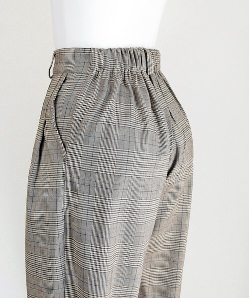 no brand（ノーブランド）の「アーバンチェックワイドPT（その他パンツ・レディース・その他）」の10枚目の写真