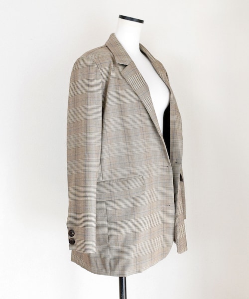 no brand(ノーブランド)の「アーバンチェックJK(テーラードジャケット・レディース・その他)」の13枚目の写真