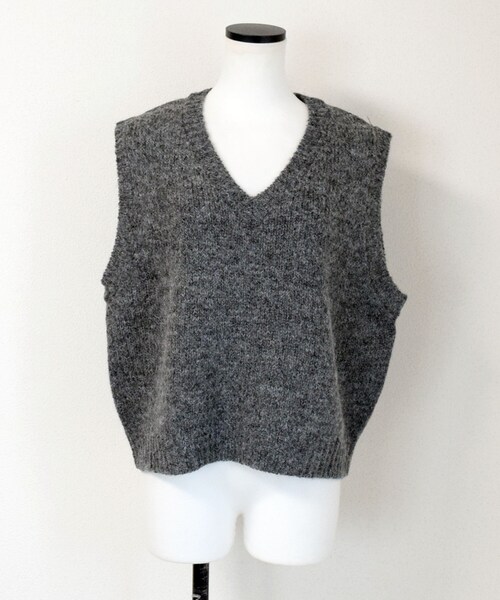 no brand（ノーブランド）の「アルパカウールニットベスト（ベスト・レディース・その他）」の14枚目の写真