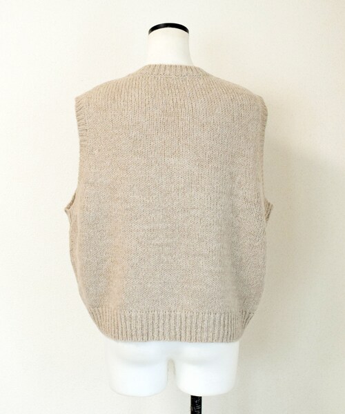 no brand（ノーブランド）の「アルパカウールニットベスト（ベスト・レディース・その他）」の12枚目の写真