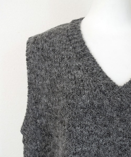 no brand（ノーブランド）の「アルパカウールニットベスト（ベスト・レディース・その他）」の15枚目の写真