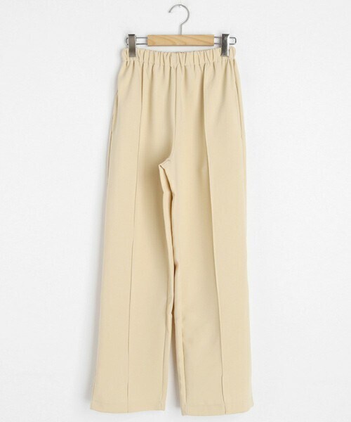 DHOLIC（ディーホリック）の「センタープレスイージーパンツ（その他パンツ・レディース・ブラック/ブラウン/イエロー・FREE）」の3枚目の写真