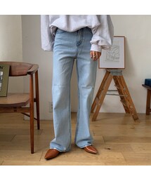 《予約販売》flare long jeans_np0284