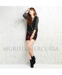 MURIEL&MERCURIA | 異素材切替カーディガン(カーディガン/ボレロ)