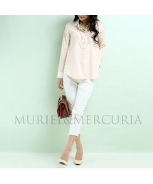 MURIEL&MERCURIA | ストレッチクロップドパンツ(その他パンツ)