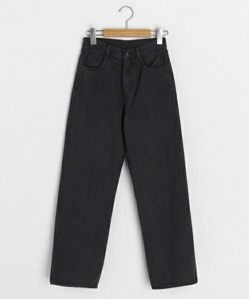 DHOLIC（ディーホリック）の「ストレートパンツストレートパンツ（デニムパンツ・レディース・ホワイト/ピンク/ブラック・S/M/L）」の2枚目の写真