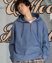 UNION STATION（ユニオンステーション）の「ポンチハーフジッププルオーバーパーカー（パーカー・メンズ）」