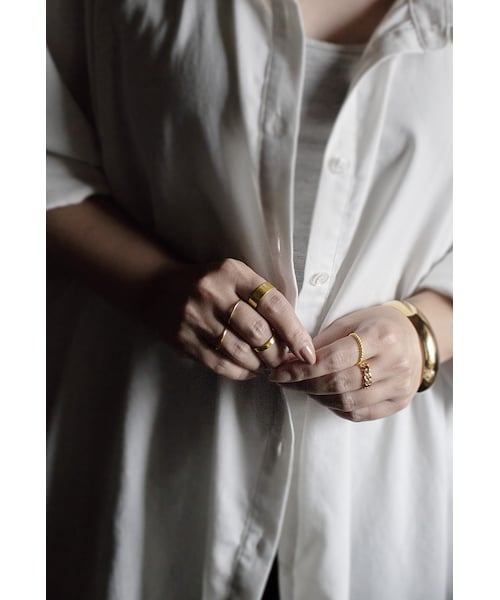 Ops.（オプス）の「Silver925 Dainty Ball Ring PATOA -パトア-（リング・レディース・シルバー/イエローゴールド・9号/11号/13号）」の9枚目の写真