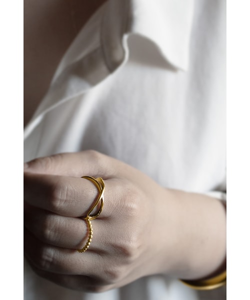 Ops.（オプス）の「Silver925 Dainty Ball Ring PATOA -パトア-（リング・レディース・シルバー/イエローゴールド・9号/11号/13号）」の10枚目の写真