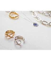 Ops.（オプス）の「Silver925 Cross Line EarCuff XIRA -エクシラ-（イヤリング（片耳用））」