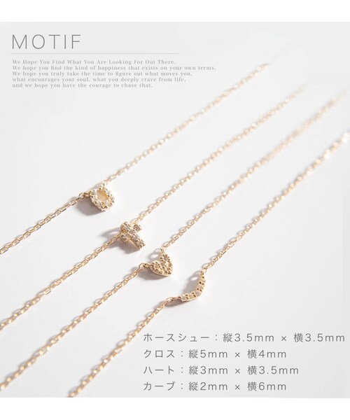 Ops.（オプス）の「K18 ゴールド チェーン ネックレス MELE-NK -メレ ネックレス(K18)-（ネックレス・レディース・イエローゴールド・ONE SIZE）」の10枚目の写真