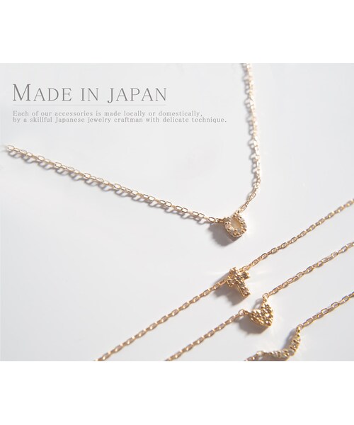 Ops.（オプス）の「K18 ゴールド チェーン ネックレス MELE-NK -メレ ネックレス(K18)-（ネックレス・レディース・イエローゴールド・ONE SIZE）」の21枚目の写真