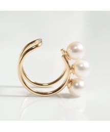 K10 Baby Pearl Bar Ear Cuff LOFAR -ロファール-