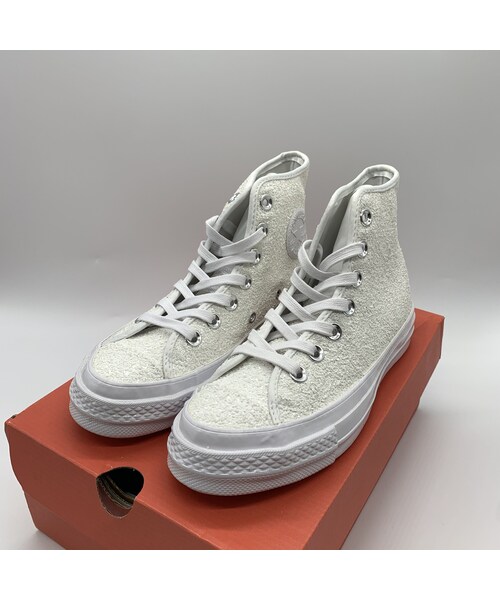 EU,US CONVERSE（イーユーユーエスコンバース）の「ホワイト 