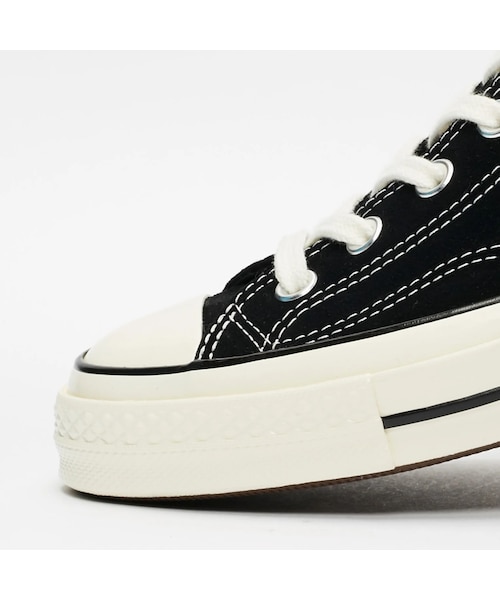 EU,US CONVERSE（イーユーユーエスコンバース）の「ブラックスウェード  チャックテイラー  CT70 HI（スニーカー・メンズ・その他）」の6枚目の写真