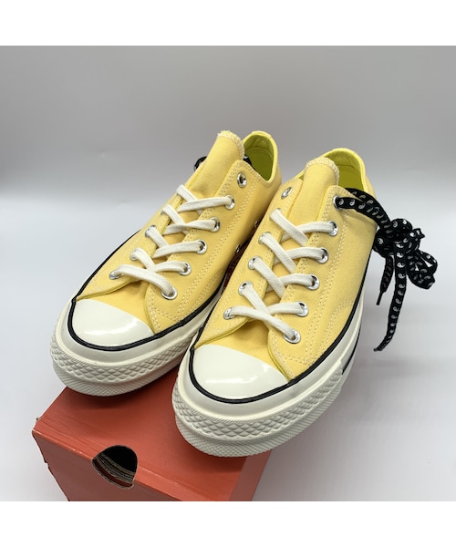 EU,US CONVERSE（イーユーユーエスコンバース）の「バターイエロー