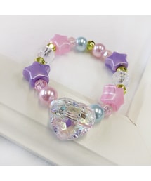 Handmade（ハンドメイド）の「ミルキーウェイブレスレット（ヘアゴム・キッズ）」