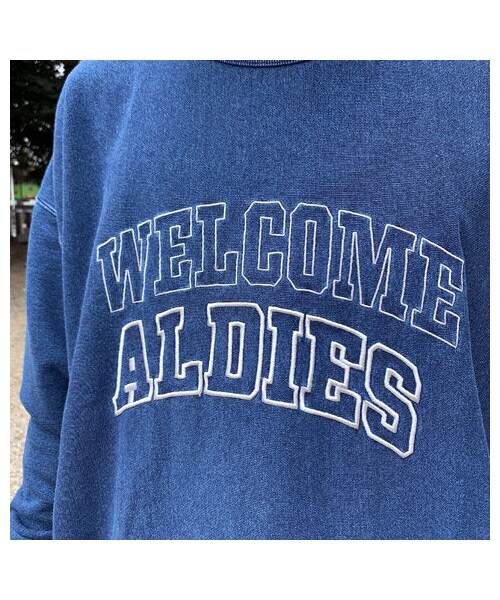 ALDIES（アールディーズ）の「Welcom Indigo Big Sweat(Navy)（スウェット・その他）」の12枚目の写真