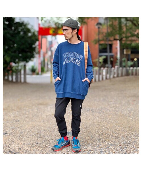 ALDIES（アールディーズ）の「Welcom Indigo Big Sweat(Navy)（スウェット・その他）」の8枚目の写真