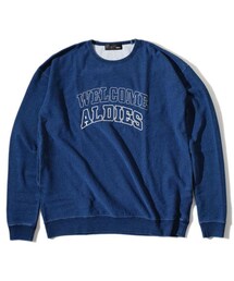 ALDIES | Welcom Indigo Big Sweat(Navy)(スウェット)