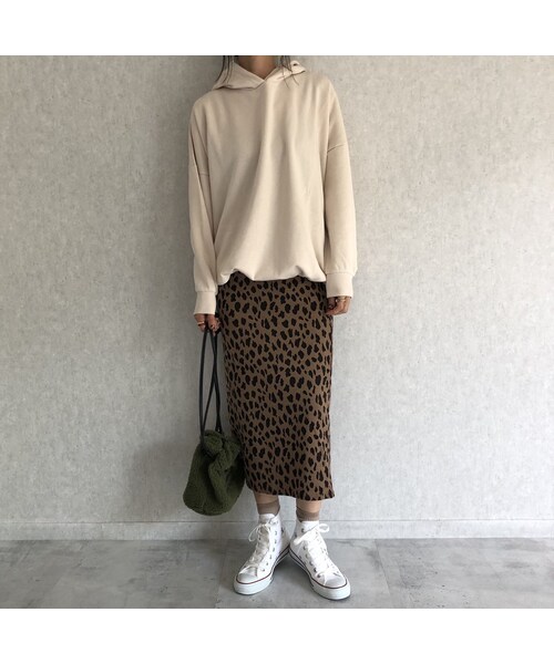 copine（コピン）の「再々入荷！長さ調節可能！裾絞りデザインオーバーサイズ裏起毛パーカー(3color)（パーカー・レディース・その他）」の5枚目の写真