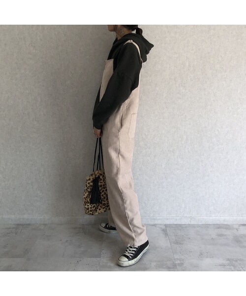 copine（コピン）の「再々入荷！長さ調節可能！裾絞りデザインオーバーサイズ裏起毛パーカー(3color)（パーカー・レディース・その他）」の13枚目の写真