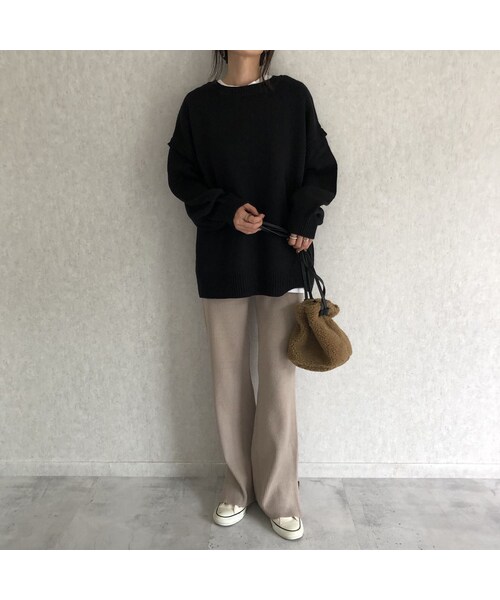 copine（コピン）の「12月4日再々入荷！着回し優秀item！3wayゆったりニット/カーディガン(2color)（ニット/セーター・レディース・その他）」の10枚目の写真