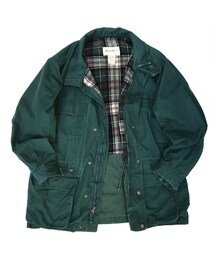 90s Eddie Bauer / Wool Lined Mountain Jacket / Forest / Used