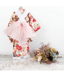 D1202 七五三 3歳 被布 ハンドメイド コットンレース D1202 七五三 3歳 被布 ハンドメイド コットンレース
