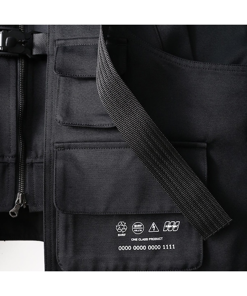 SHAREEF（シャリーフ）の「SHAREEF BODY VEST BLOUSON(Black