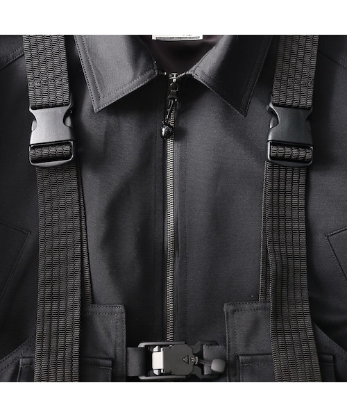 SHAREEF（シャリーフ）の「SHAREEF BODY VEST BLOUSON(Black