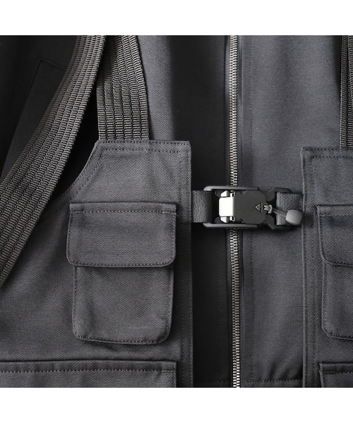 SHAREEF（シャリーフ）の「SHAREEF BODY VEST BLOUSON(Black